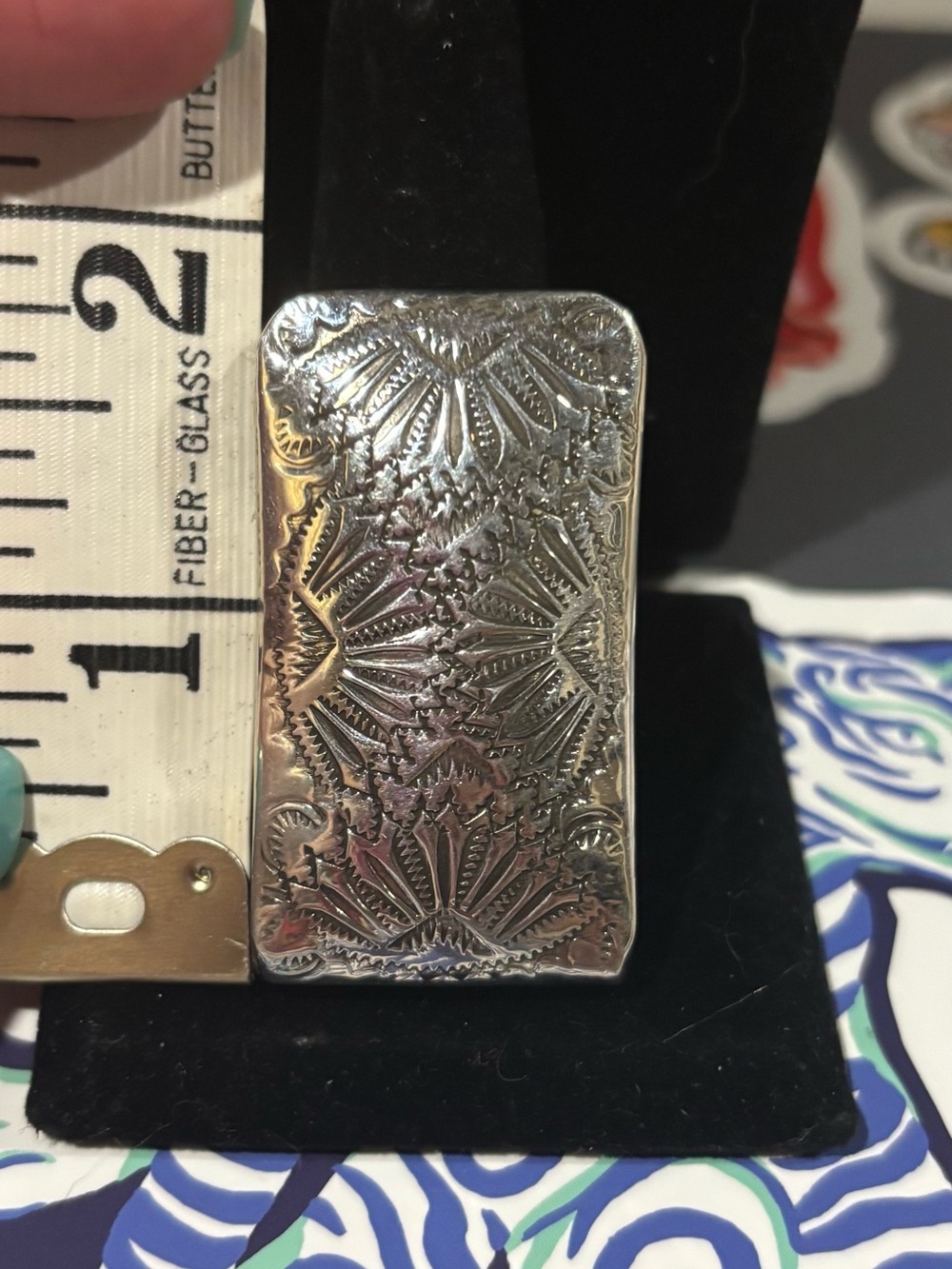 Navajo Made Money Clip - Picture 3 of 4